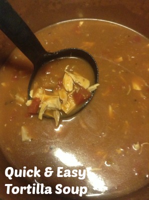 Quick And Easy Tortilla Soup Recipe