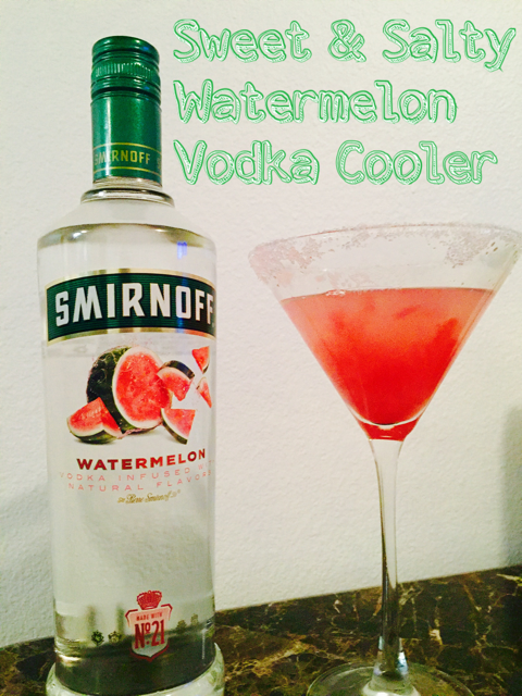 Sweet & Salty Watermelon Vodka Cooler - Just Marla | Family Travel Blog